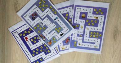 Math dice game - multiplication