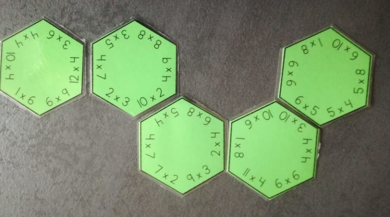 Hexagon puzzles