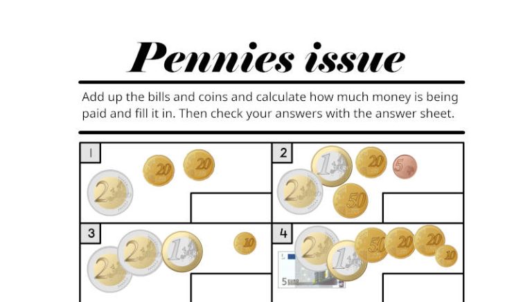 Pennies issue.