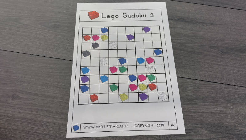Lego Sudoku 3