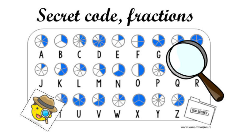 Secret code, fractions